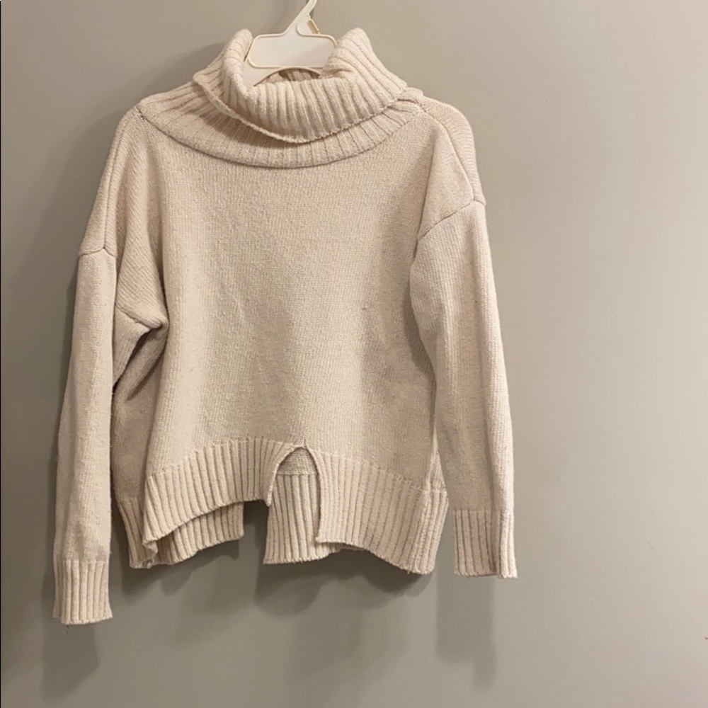 Cream sweater